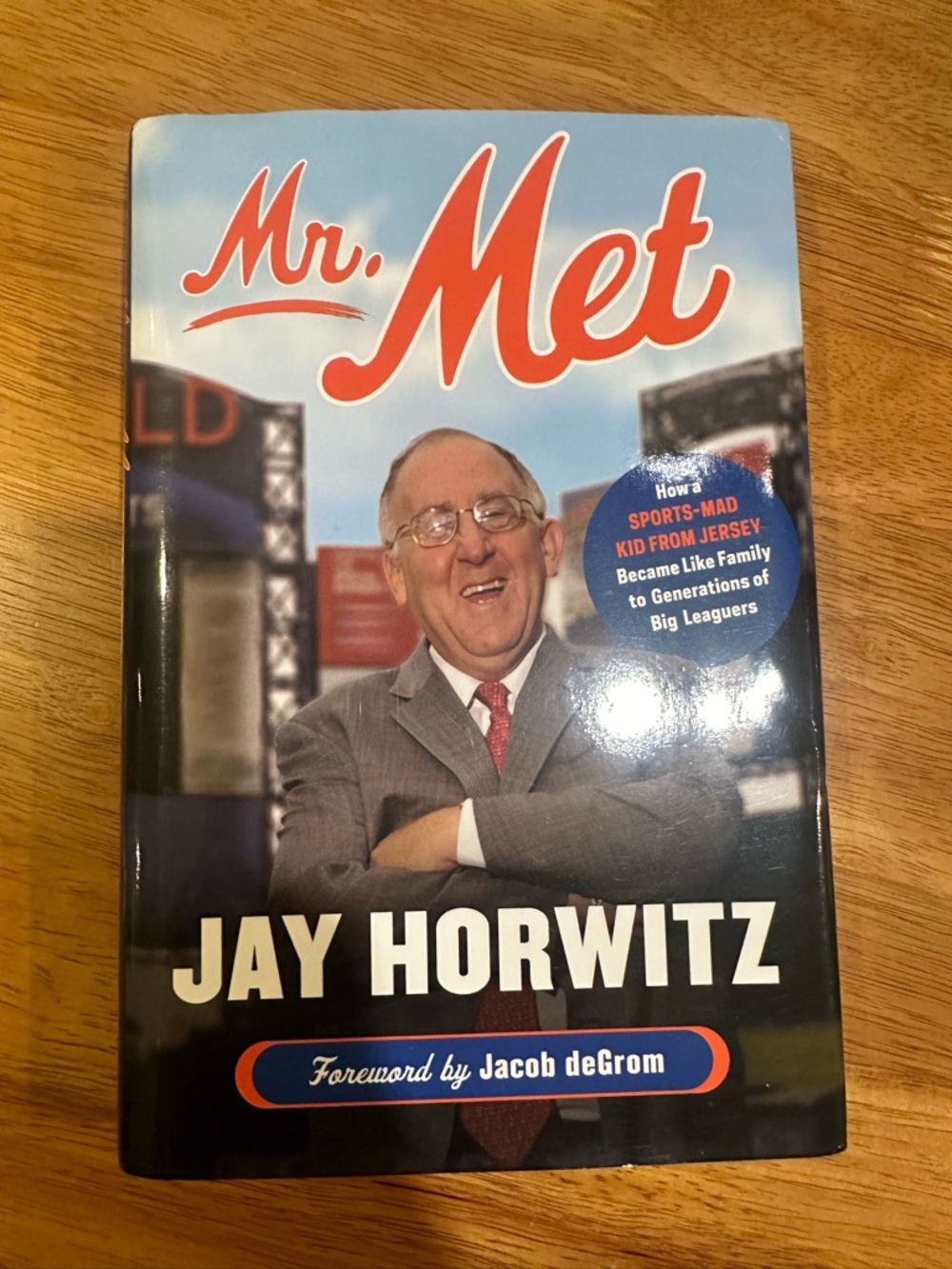 Mr. Met | Jay Horowitz Biography | Hardcover Book